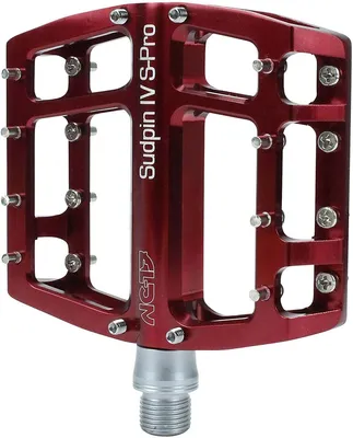 Produktbild von NC-17 Plattformpedal Sudpin IV S-Pro CNC, Alu, Präzisionslager, rot