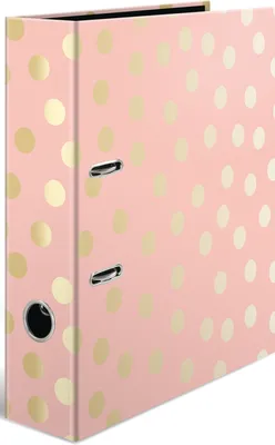 Produktbild von Motivordner A4 70mm Dots Packung mit 5 Stück