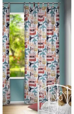 Produktbild von Schlaufenschal "Fahrzeuge" - Größe (HxB) 245x135cm bunt