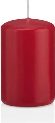 Produktbild von Stumpenkerzen mit ASF Abbrandschutz Altrot 80 x Ø 48 mm, 24 Stück