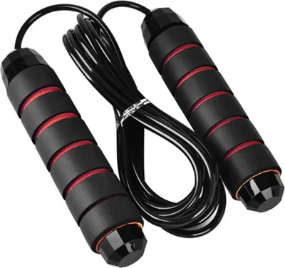 Produktbild von Verstellbares Springseil Verwicklungsfreies Springseil Fitnessseil Sportseil Stahldrahtseil zum ueberspringen 9,8 Fuss