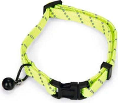 Produktbild von Beeztees - Katzenhalsband - Nylon - gelb - 33x1x0,2 cm