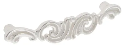 Immagine prodotto di Maniglia per mobili in zamak, distanza tra i fori di 96 mm, finitura argento "Venezia"