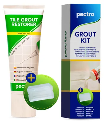 Obrázok produktu pre Súprava na opravu škár pre dlažbu, vrátane tmelu