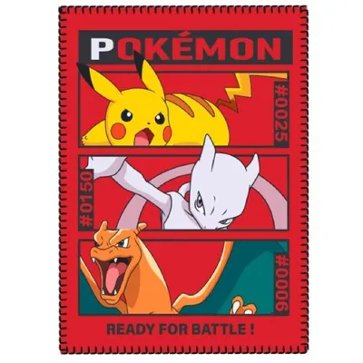 Immagine prodotto di Coperta in pile Pokemon Coperta coccolosa 100 x 140 cm