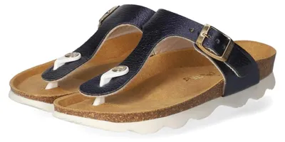 Imagen del producto de Twosteps, chanclas de mujer, color azul, material sintético, talla: 39