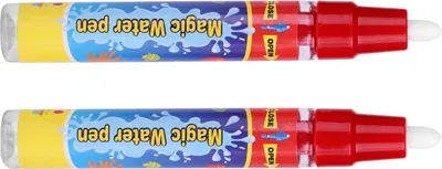 Zdjęcie produktu dla Zestaw 2 sztuk wodnych kredek dla dzieci, kredki dla dzieci, magiczna mata do malowania, książka, prezent dla dzieci