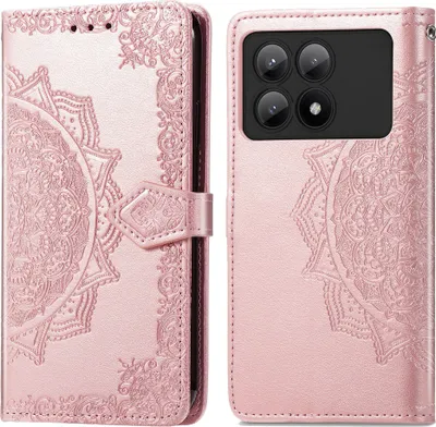 Produktbild von imoshion Mandala Klapphülle Xiaomi Poco X6 Pro - Rosé gold
