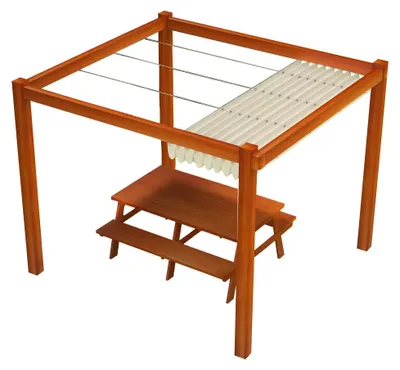 Obrázek produktu pro Skládací markýza Baldachin, voděodolná, 2,5 x 4 m, béžová