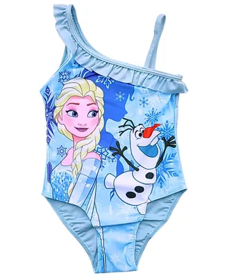 Produktbild von Badeanzug mit Rüschendetails Disney Frozen Hellblau 122-128 cm