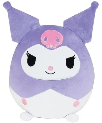 Obrázok produktu pre Plyšová vankúšik Kuromi – JEMINI – HELLO KITTY – 27 cm – Mäkký a nadýchaný