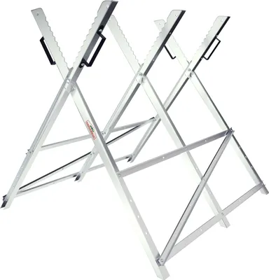 Image de Chevalet pliant galvanisé, capacité 150 kg, 83 x 81 x 88 cm