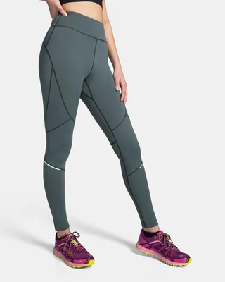 Obrázek produktu pro Dámské fitness legíny Kilpi LAMIRAE-W, DARK GREEN, velikost 34