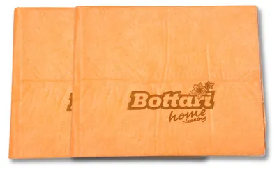 Produktbild von Bottari Bodentücher 36 x 40 cm – Packung mit 2 Stück, orange, super saugfähig –