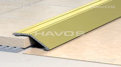 Produktbild von Übergangsprofil Teppichschiene Abschlussprofil Alu eloxiert bronze B35 mm L900mm