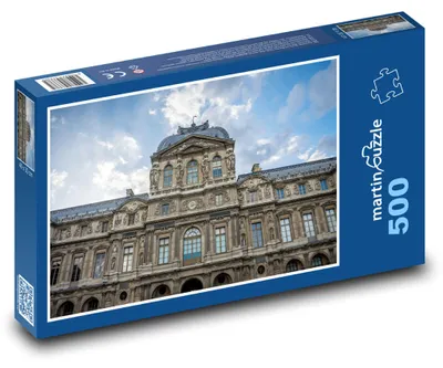 Zdjęcie produktu dla Puzzle 500 Luwr - Paryż, Francja - martinpuzzle
