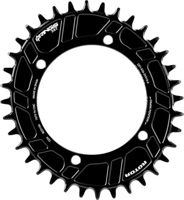 Obrázok produktu pre Rotor Q 4b 100 Bcd Ut 11-12s reťazové koleso strieborné 34 zubov strieborné 34 zubov