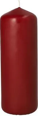 Produktbild von Papstar Stumpenkerzen Ø 60 mm 165 mm bordeaux, 10 x 1 Stück