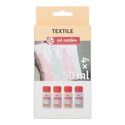Obrázok produktu pre Talens Art Creation | Textilná sada 4 x 50 ml pastel