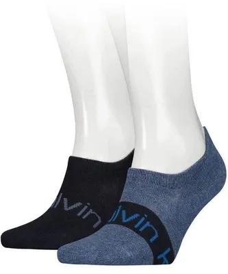 Zdjęcie produktu dla SKARPETY MĘSKIE CALVIN KLEIN 701218713 GRANATOWE 2 PACK - Socks: 43-46 2PAK