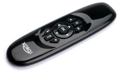 Obrázek produktu pro Xoro AMW100 Airmouse s klávesnicí QWERTZ a mikrofonem černá