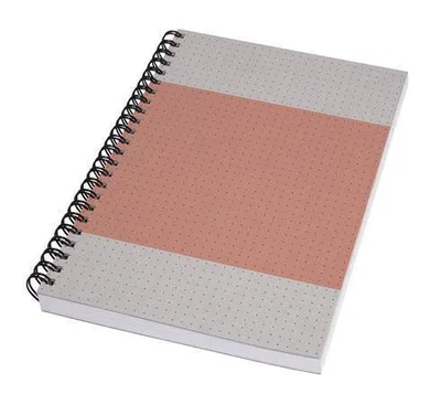 Obrázok produktu pre SIGEL SN700, zápisník Quicknote, korálová farba, formát približne DIN A5, potlačený bodkovanou linkou, mäkká väzba, 160 strán, 1 kus.