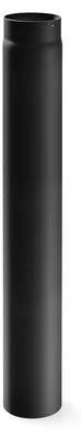 Produktbild von Raik Basic Längenelement 120mm schwarz Länge 1000mm für Rauchrohr / Ofenrohr