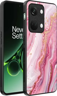 Produktbild von Smartphonica Telefon Fall geeignet für OnePlus Nord 3 mit Marmor-Druck - TPU zurück Abdeckung Fall Marmor-Design - Pink