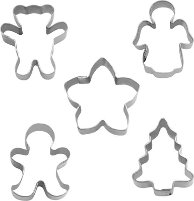 Produktbild von Städter 'Ausstecher Weihnachten, Mini-Set, 5-teilig'