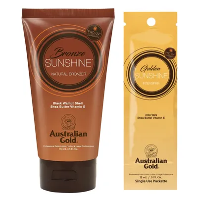 Image de Or australien bronze soleil + sac d'or