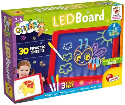 Zdjęcie produktu dla Lisciani Carotina Tablica Led 4109
