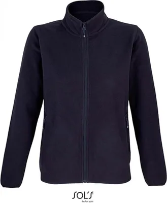 Image de SOLs 03824 | WomenŽs Factor Zipped Veste polaire femme - Couleur : Navy - Taille : L