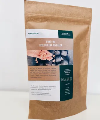 Produktbild von Woodson Pure Fire Anzünder, 5 Tüten á 250g Grillanzünder Kaminanzünder