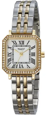 Image de Montre pour femme Regent F-1649 Quartz bicolore