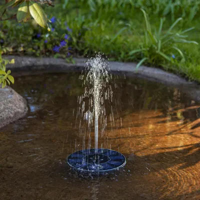Produktbild von Star Trading 482-82, Schwarz, Gartenbrunnen, LED, 4 Glühbirne(n), Rund, Akku, Solar