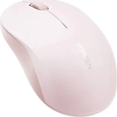 Zdjęcie produktu dla Mysz bezprzewodowa, Bluetooth 5.4, USB-A 2,4 GHz, 4000 DPI, Ugreen M331, różowa