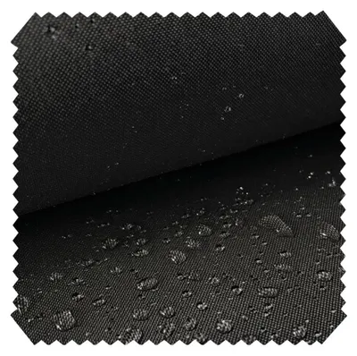 Produktbild von novely® OXFORD 210D PRO - Robuster Möbelstoff - Reißfester Polyesterstoff - Wasserabweisender Outdoor-Stoff - Pflegeleichte Meterware 1lfm - Farbe: 03 Schwarz