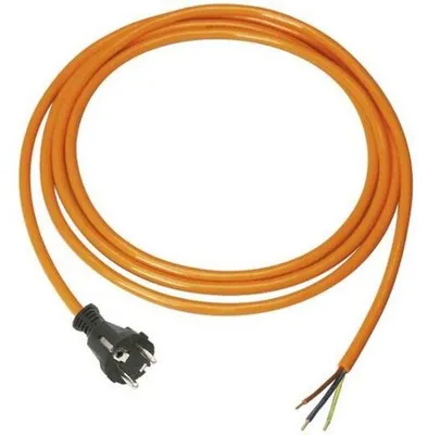 Zdjęcie produktu dla PCE, przewód elektroenergetyczny PUR, 5 metrów (9805310, 3x1, pomarańczowy)
