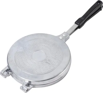 Produktbild von Doppelseitige Bratpfanne, antihaftbeschichtet, Pfannkuchen-Sandwich-Backmaschine, leicht zu reinigende Aluminiumlegierung für Zuhause, Küche, Frühstüc