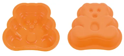 Produktbild von Backform Bär Silikon 10x10x3cm