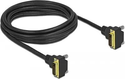 Obrázek produktu pro DeLOCK 85907, 3 m, DVI-D, DVI-D, Samec, Samec, Černá