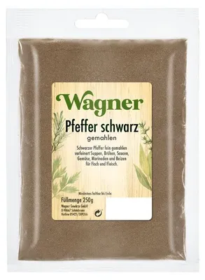 Produktbild von Pfeffer schwarz gemahlen