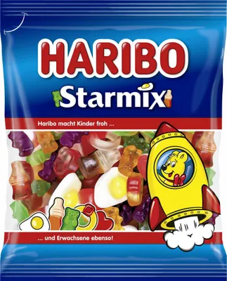 Produktbild von Haribo Starmix die bunte Entdeckungsreise aus Fruchtgummi 175g