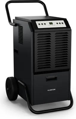 Image de Klarstein DuraDry 70L déshumidificateur d'air, 70 L/J, réservoir de 5,5 L, ≤ 52 dB, système de dégivrage, filtre lavable, mobile, pour sous-sols, halls industriels, salles de sport, 60-100 m²