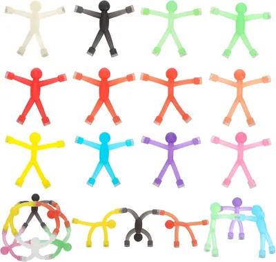 Imagen del producto de Miniaturas magnéticas, 12 unidades, de colores variados, ideales para niños y para llevar de viaje