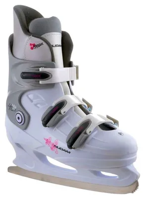 Obrázek produktu pro Nijdam 0031-WZF-36, Brusle na krasobruslení, Univerzální, Unisex, Fuchsiová, Stříbrná, Bílá, Polyester, Polyester
