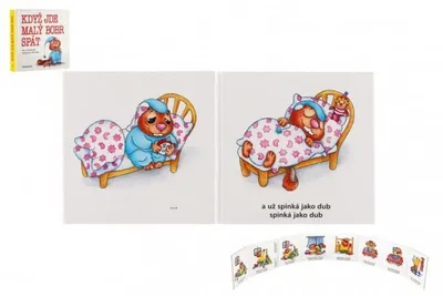 Image de Livre leporelo - Quand le petit castor s'endort