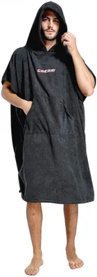 Produktbild von Cressi Poncho, Umziehponcho anthrazit schwarz S/M