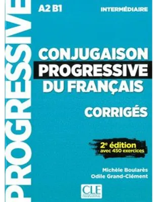 Immagine prodotto di Conjugaison progressive du français. Niveau intermédiaire - 2ème édition. Corrigés
