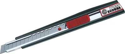 Produktbild von Cutter Klinge 9mm Metallführung Packung mit 10 Stück